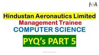 HAL MT CS Most IMP MCQ's | HAL COMPUTER SCIENCE  MT Preparation, PART - 5 | Score High Marks