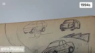 1994s~ car sketch trend