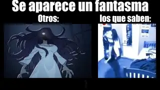 se aparecen un fantasma #meme