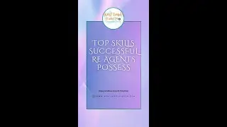 Top Real Estate Agent Skills:  🏡, BE A TOP PRODUCER 🌟