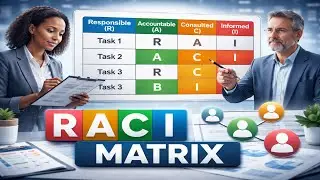 RACI Matrix Explained (Matrix Diagram Technique) | PMP Quality Management