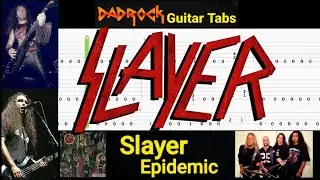 Epidemic - Slayer - Guitar + Bass TABS Lesson