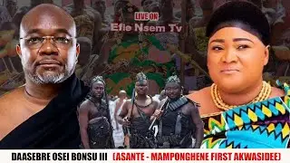 Mampong Elders Storm First Akwasidae With Daasebre Osei Bonsu III In a Grand Style