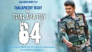 Thalapathy 64 First Look Update | Vijay | Vijay Sethupathi | Lokesh Kanagaraj | Sun Talkies