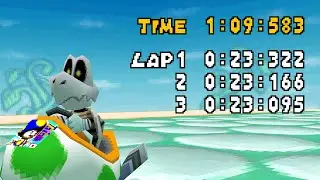 Mario Kart DS - GBA Sky Garden [100cc] 1:09.583 World Record - Taiga