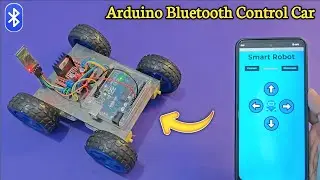 How to Make a Bluetooth Controlled Car Using Arduino UNO | DIY Arduino Bluetooth RC Car
