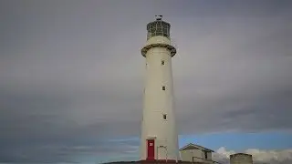 New Zealand from above - Cape Egmont Lighthouse, Taranaki.