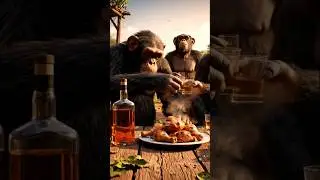 &ldquo;Funny Monkey Whiskey Party #Entertainment #MonkeyParty