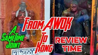 Pale in necro armor and Neca King Kong review 