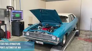 Ford XA Falcon 8.74 quarter mile run Powered by HyperGear Turbo