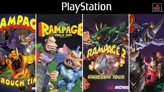 Rampage Games for PS1