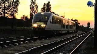 Trenuri de Calatori pe Seara/Evening Passenger Trains in Gara Vadu Crisului Station - 20 August 2018