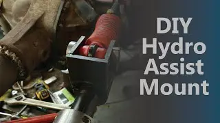 DIY Hydro Assist Mount, Dana 60 front axle build, 610BOB