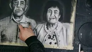 REALISTIC FINGER DRAWIING | TIMELAPSE DRAWING | DIBUJO REALISTIA