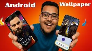 how to set sabrina carpenter kiss, Virat Kohli, MS Dhoni signature wallpaper on Android phone