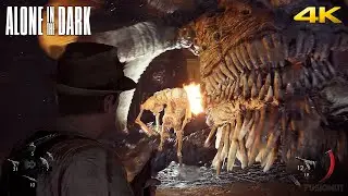ALONE IN THE DARK - Boss Fight & Edward Carnby Main Ending [4K 60FPS] (No Commentary)