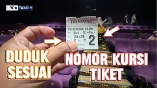 Duduk Sesuai Nomor Kursi Tiket Bioskop | Cara Mencari Bangku Kursi Bioskop Sesuai Tiket