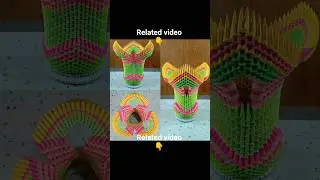 89 origami 3d training #diy #crafty #art #origami3d #3dorigamitutorial #paperart #easy #papercraft
