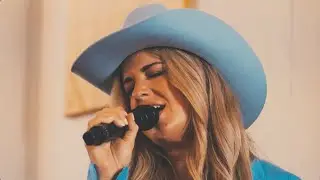Kinsey Rose concert with The Boots Band, Borge Church, Norway, Lofoten Countryfestival 2024