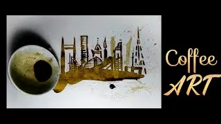 Coffee Art︱Coffee Painting︱Alex in Art Tv
