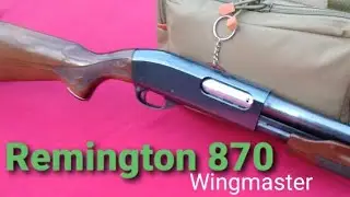 Remington 870 Wingmaster 12ga at the Range