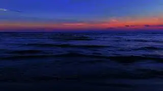 Ocean Background Sound for Sleep | Soft Ocean Waves Night