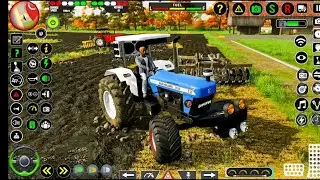 Cargo Tractor Farming Games 3D: Farming Games 3D Offline