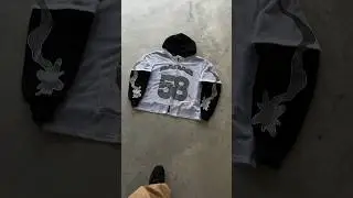 A JERSEY HOODIE?! #clothing #streetwear #zipup #manufacturer #cutnsew #oversized #boxy #outfits