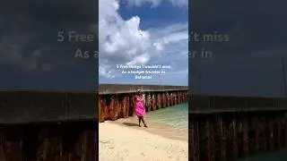 5 Free things to do in Nassau, Bahamas 🇧🇸 #travelshorts #nassau #solotravel #bahamas #travelguide