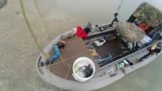 Casting deck and anchor Pole
