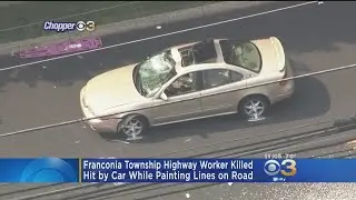 Police: Public Works Employee Dies After Being Struck By Car In Franconia Township