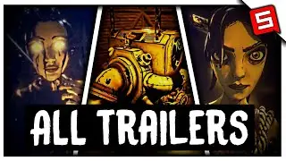 Bendy & Dark Revival ALL TRAILERS! (So Far) - Bendy & The Dark Revival ALL TRAILERS! (BATDR Trailer)
