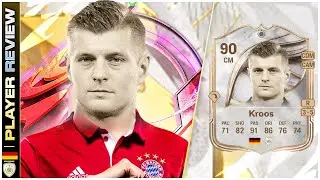 КАКОЙ ПЛЕЙМЕЙКЕР!!!!! ТОНИ КРООС, РЕЙТИНГ 90, ОБЗОР ИГРОКА ICON - EA FC26 ULTIMATE TEAM