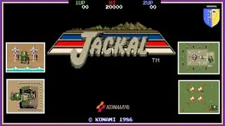 JACKAL (Arcade Konami, 1986, 1CC)