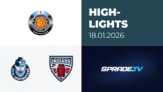 18.01.2026 - Highlights - KSW IceFighters Leipzig vs. Hannover Indians