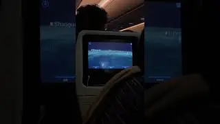 Voyager 3 D как летит самолёт #travel #airplane #chinaairlines #самолёт #китайскиеавиалинии #полёт