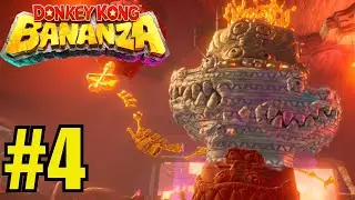 GRUMPY KONG - Donkey Kong Bananza - Gameplay Walkthrough Part 4 - Canyon Layer