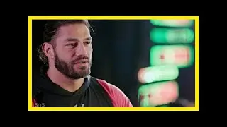 Roman reigns reveals why he was pulled off wwe tour last year