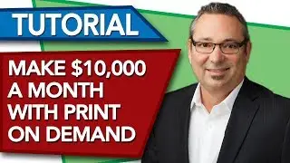 Make $10000 a month with print on demand - print on demand services -J.R. Fisher