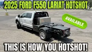 2025 Ford F550 Lariat CM Hotshot 60