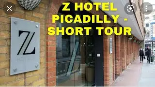 Z HOTEL PICCADILLY  - HOTEL NEAR PHILIPPINE EMBASSY (SHORT ROOM TOUR) #BritishFilipinaCouple
