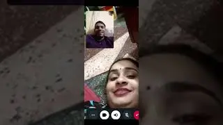 Video calling romantic love 💕😘 #couple #trending #youtubeshorts #sorts #viral #funny 