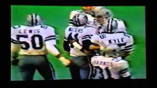 1977 Div PO Chicago@Dallas Charlie Waters 3int