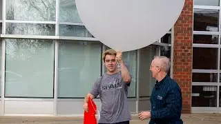 UNC Asheville Atmospheric Sciences Weather Balloon Launch