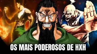Esses São os 10 Caçadores Mais Poderosos de HunterxHunter
