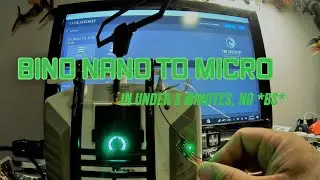 ПРИВЯЗАТЬ CROSSFIRE NANO RX К MICRO TX ... и обновить прошивку