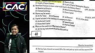 Issue of Shares MCQ Practice Part 2 | Class 12 | Full Marks Guarantee!