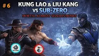 LIU KANG KUNG LAO MELAWAN  PENGENDALI ES SUB-ZERO| MORTAL KOMBAT SHAOLIN MONKS PS2#6 @BANG-RULLL