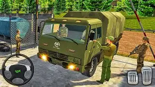 US Army Offroad Military Transport Driving - Army Truck Driver Simulator - Android Gameplay