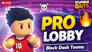 🔴 Stumble Guys Live 🔥ASIA Server Block Dash | 0.95